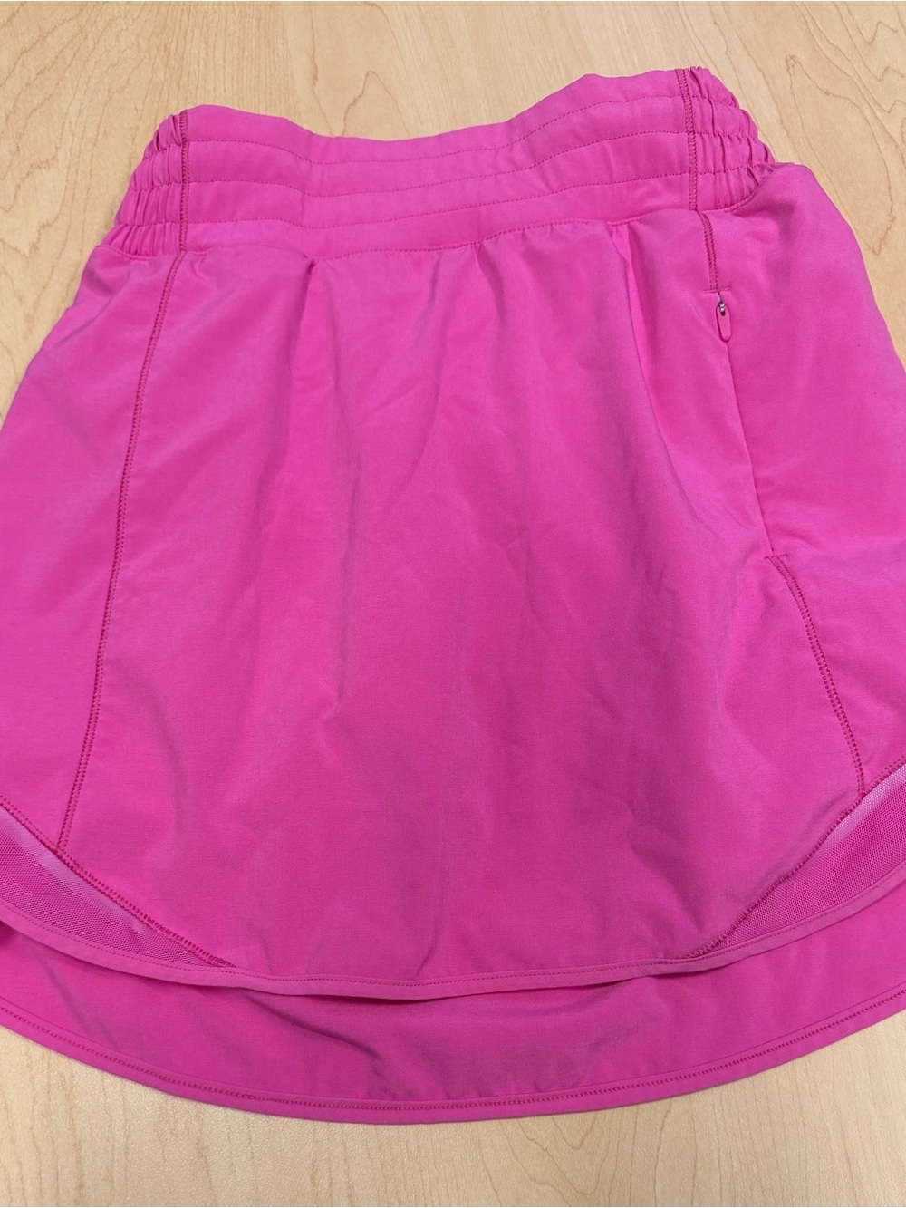 Size 2-Lululemon-Pink Athletic Skirt with Built-In Shorts